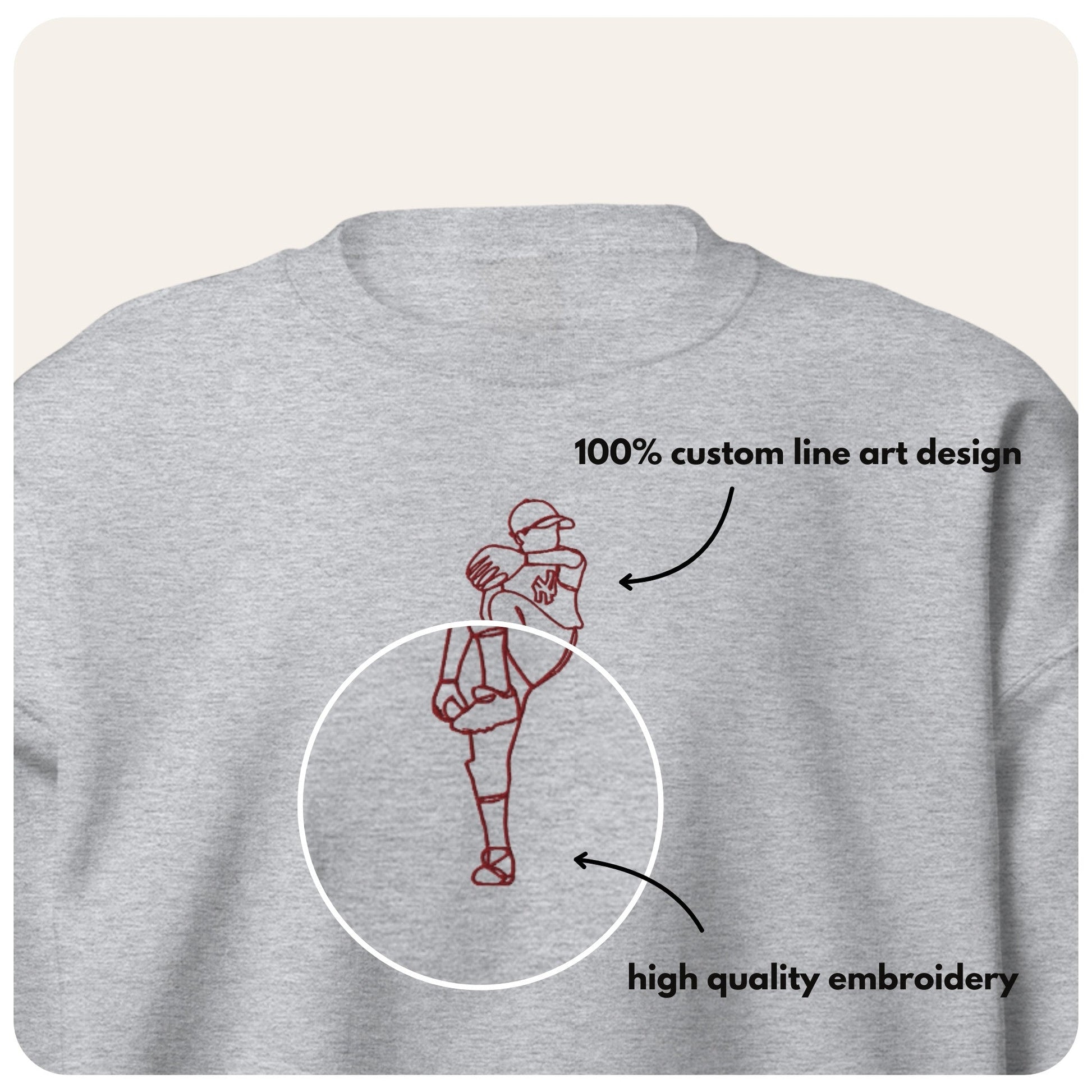 Custom Sports Sweatshirt - Sports on Lyne